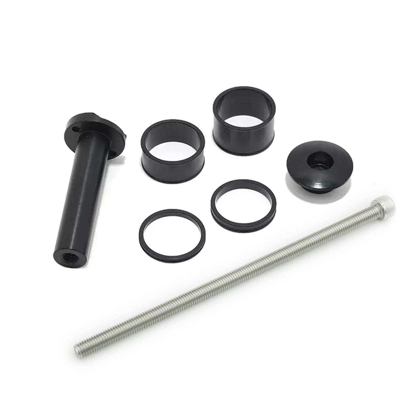 Black E Ride Pro steering stem lock for Surron LBX, Talaria Sting MX3, MX4 e-bikes, and eDirtyBike models, securing the handlebar stem.