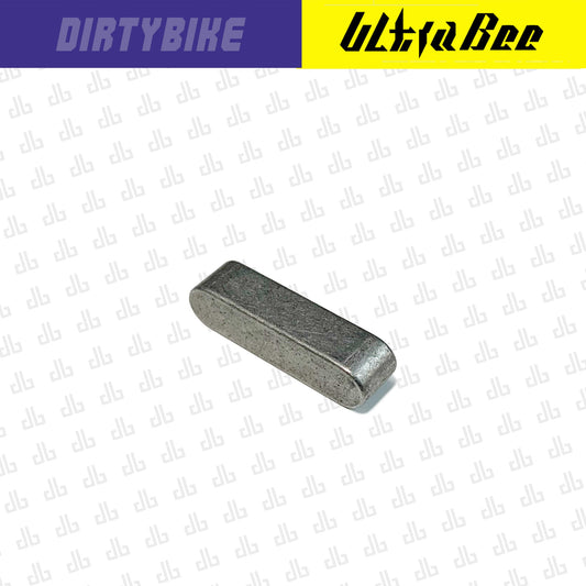 EdirtyBike Motor Woodruff Key for Surron Ultra Bee electric bike showing a metal key part on a plain background.