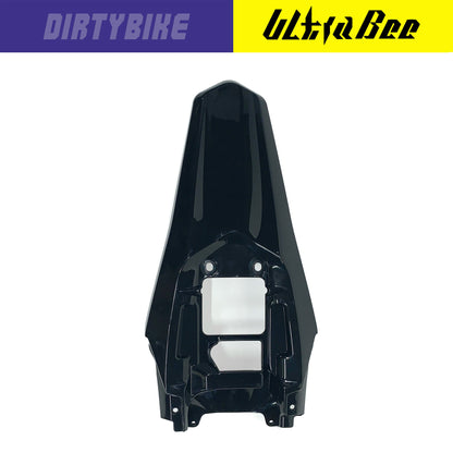 eDirtyBike Extreme Enduro rear fender for Surron Ultra Bee, durable plastic motorcycle fender with mounting hardware.