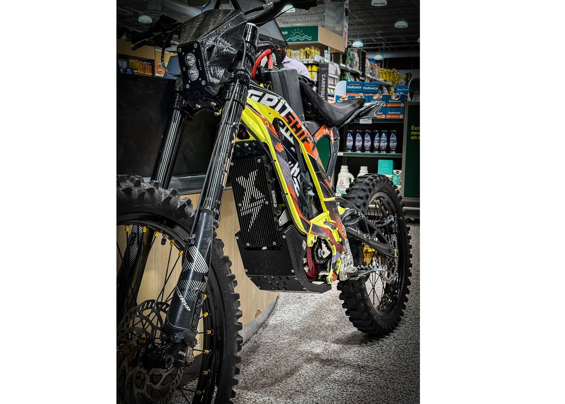 Heavy Hitter Surron V2 Skid Plate - Howling Moto