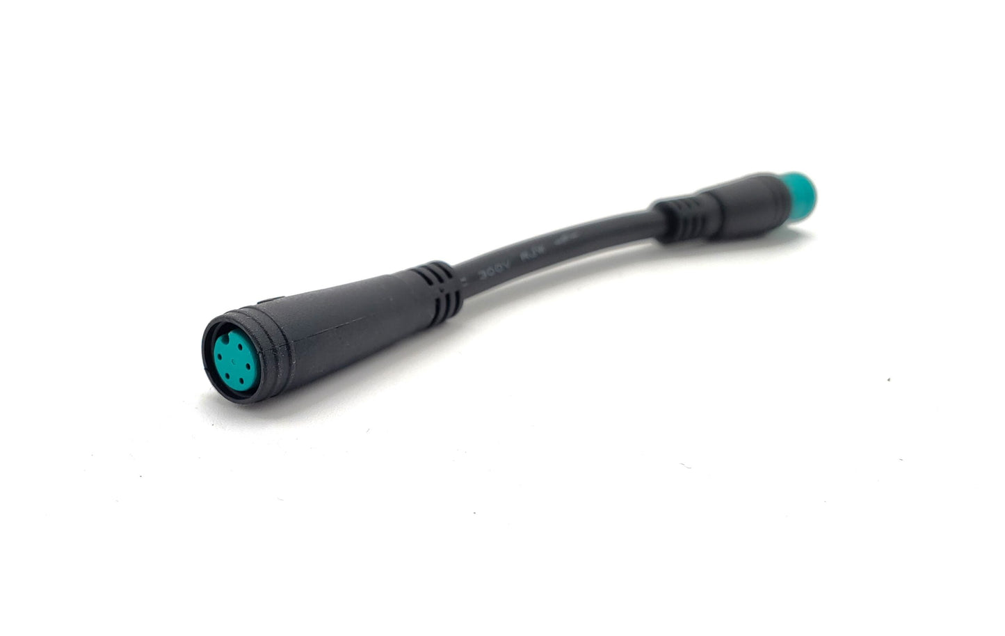 Warp9Racing Talaria extension wire, lightweight electrical cable with connectors, used for motorcycle wiring and accessories.