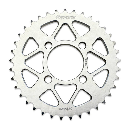 TB Rear Sprocket 37T 7075 CNC Silver – KLX110