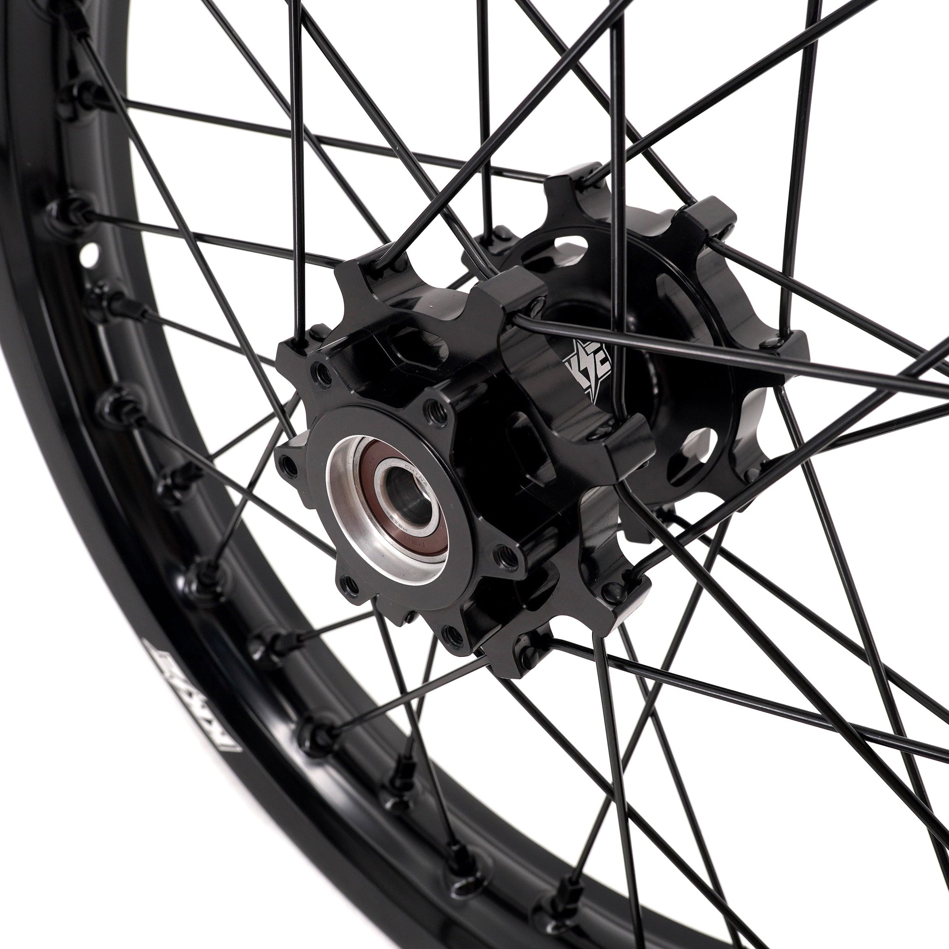 US Stock KKE 1.85*16" All-black Rear Rims Fit Talaria Sting MX3 / Talaria Sting R MX4 E-bike Wheels - Howling Moto