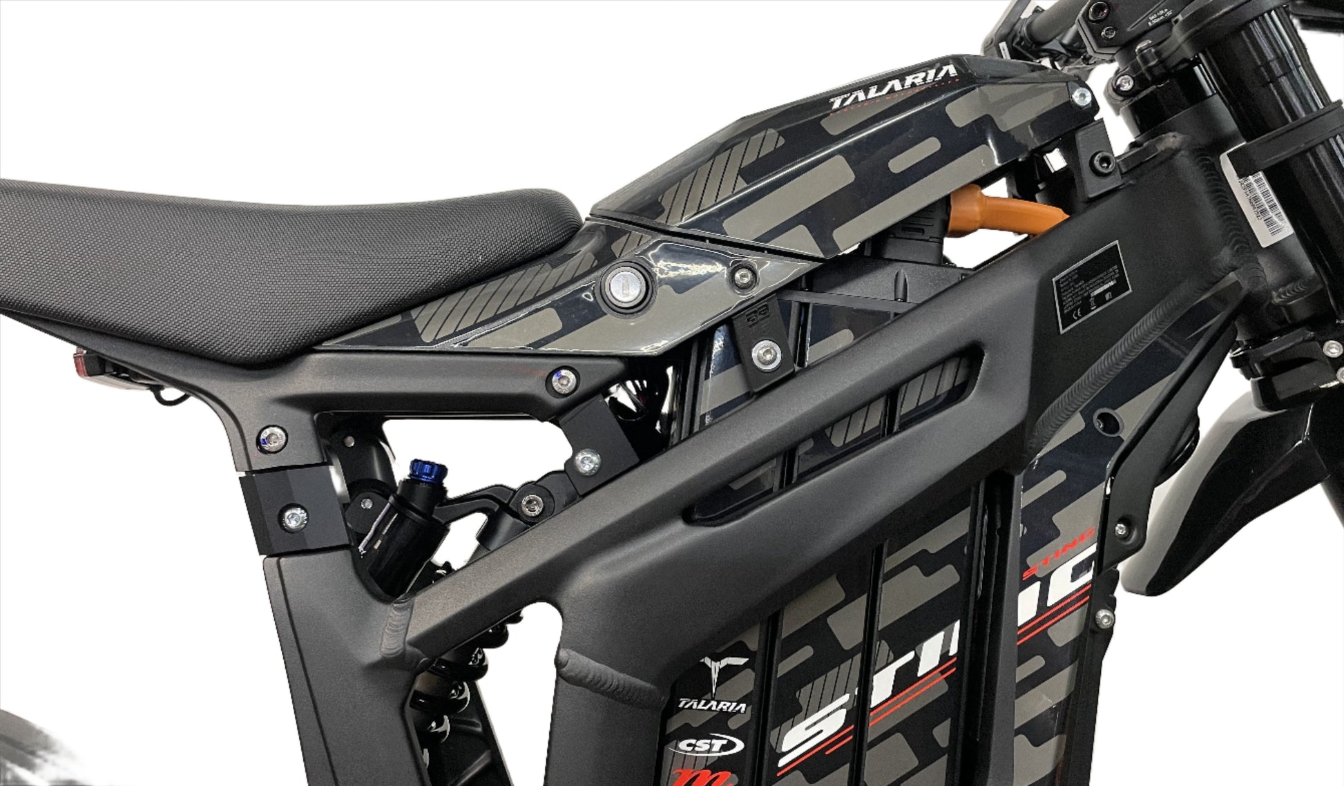 eDirtyBike Talaria Sting MX3 MX4 seat riser kit, adjustable motorcycle seat riser for improved comfort and rider positioning.