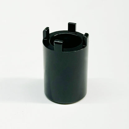 eDirtyBike Talaria X3 mid-shaft nut tool with 4-prong design for bike maintenance and removal of nuts on the mid-shaft.