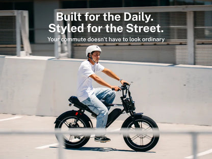 Heybike Titan Electric Bike | 750W Motor, Full Suspension, Up to 80 Miles
