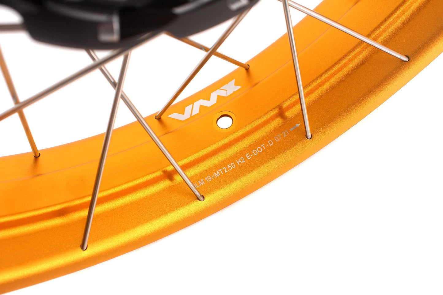 VMX 19inch / 17inch Spoked Tubeless Wheels Set For KTM390 Adventure 2020 2021 Gold Rim - Howling Moto