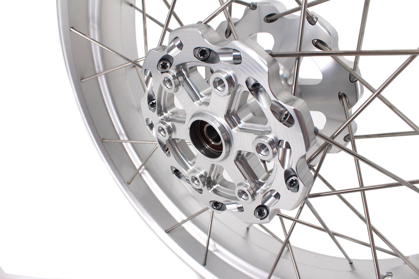 VMX 17Inch Spoked Alloy Tubeless Wheels Rims For KTM390 Adventure 2020 2021 - Howling Moto