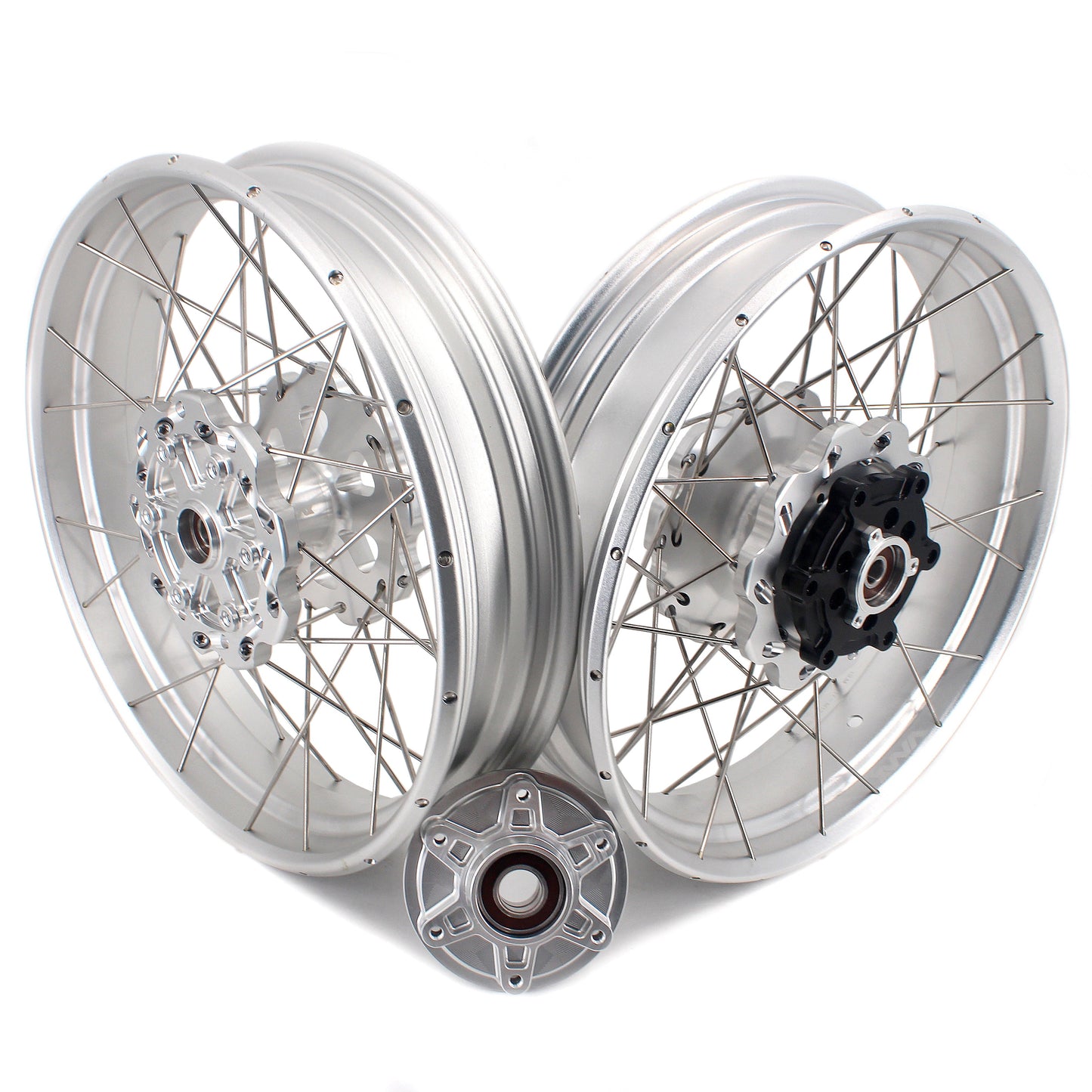 VMX 17Inch Spoked Alloy Tubeless Wheels Rims For KTM390 Adventure 2020 2021 - Howling Moto
