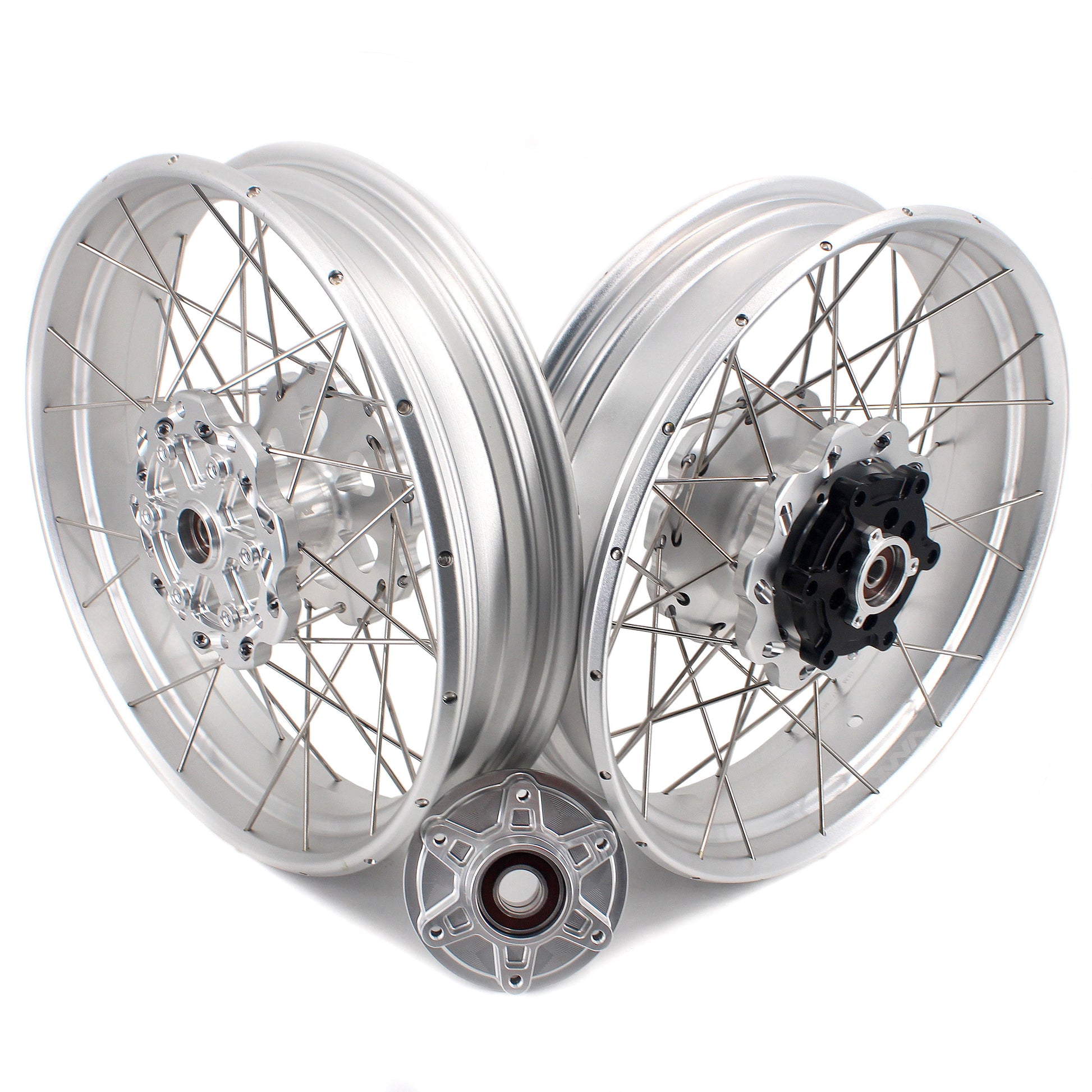 VMX 17Inch Spoked Alloy Tubeless Wheels Rims For KTM390 Adventure 2020 2021 - Howling Moto