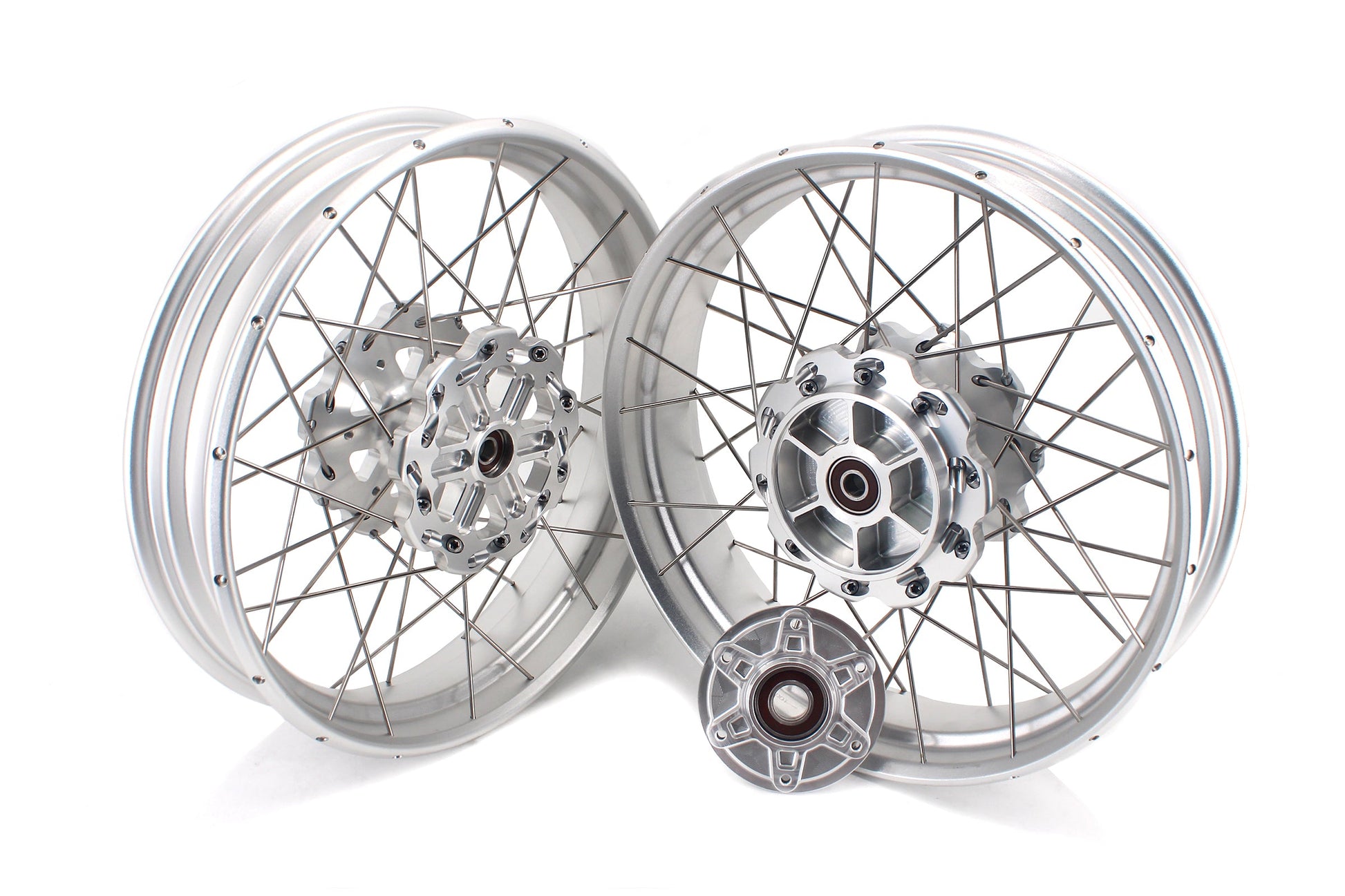 VMX 17Inch Spoked Alloy Tubeless Wheels Rims For KTM390 Adventure 2020 2021 - Howling Moto