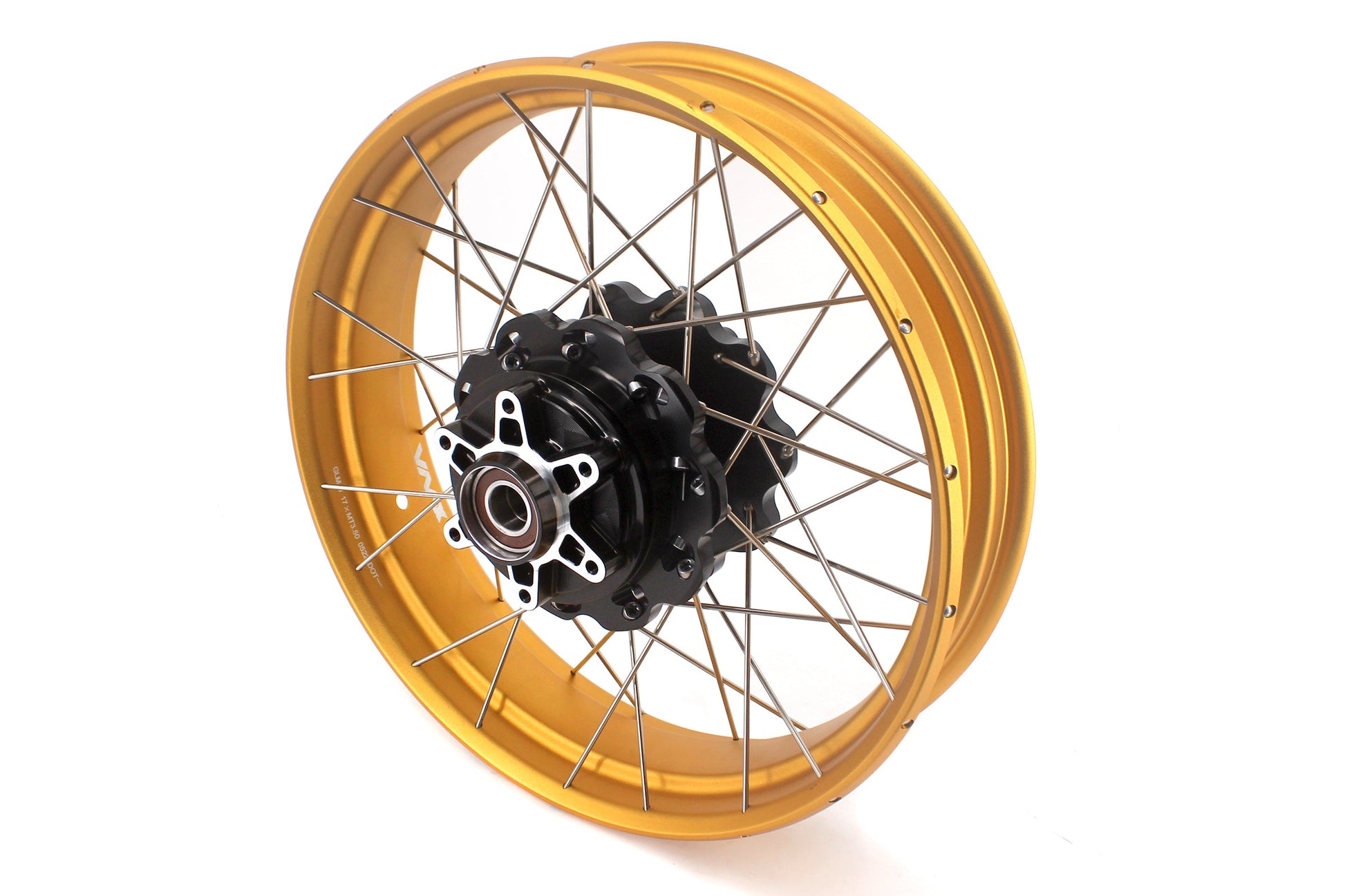 VMX 19inch / 17inch Spoked Tubeless Wheels Set For KTM390 Adventure 2020 2021 Gold Rim - Howling Moto