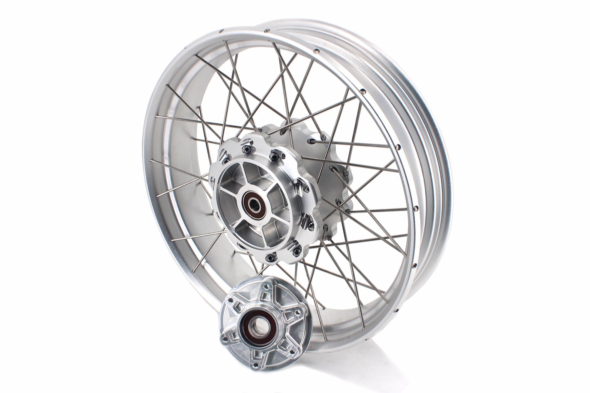 VMX 17Inch Spoked Alloy Tubeless Wheels Rims For KTM390 Adventure 2020 2021 - Howling Moto