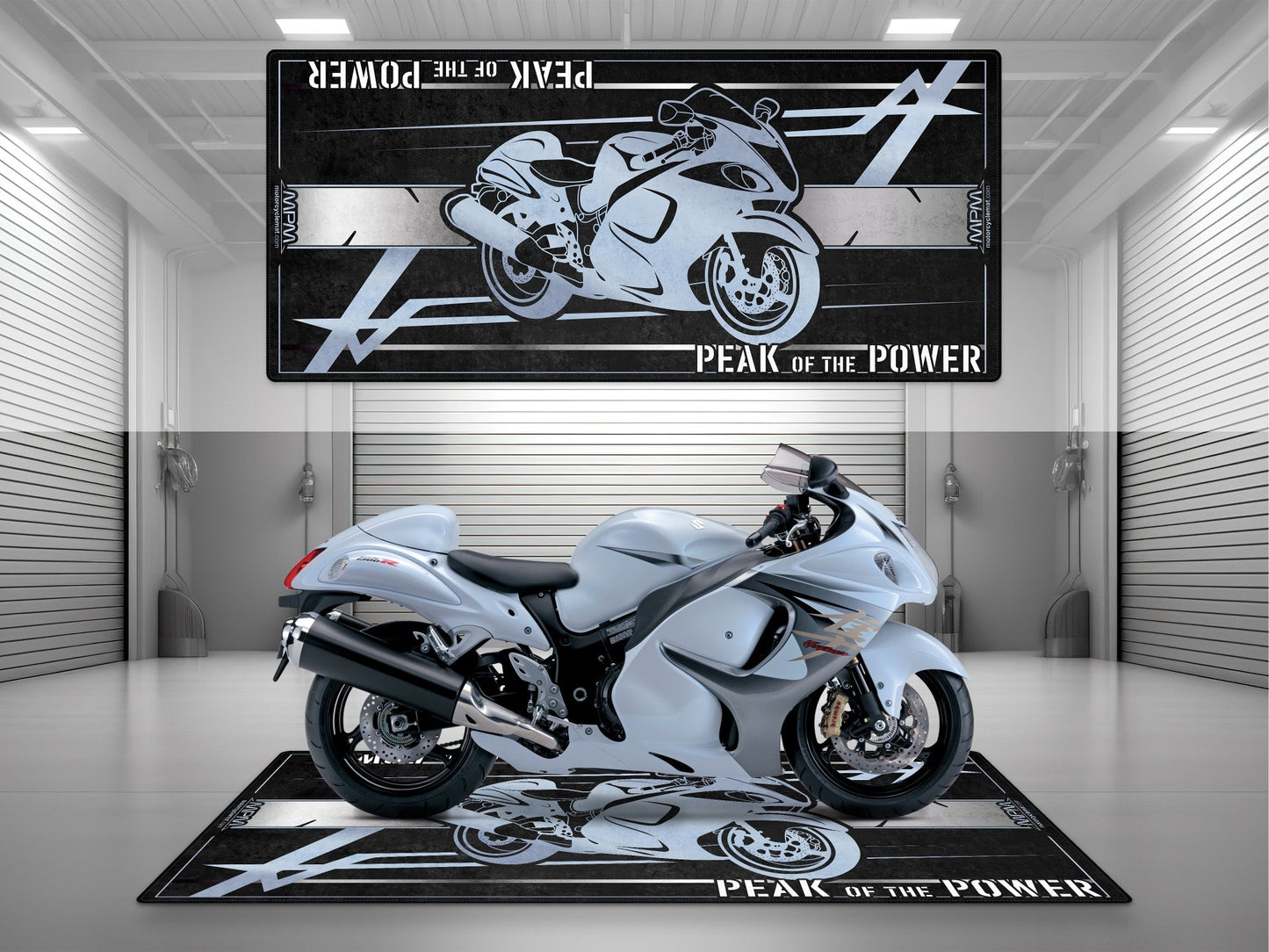 MPM Motorcycle Mat for Suzuki Hayabusa - U101 - Howling Moto