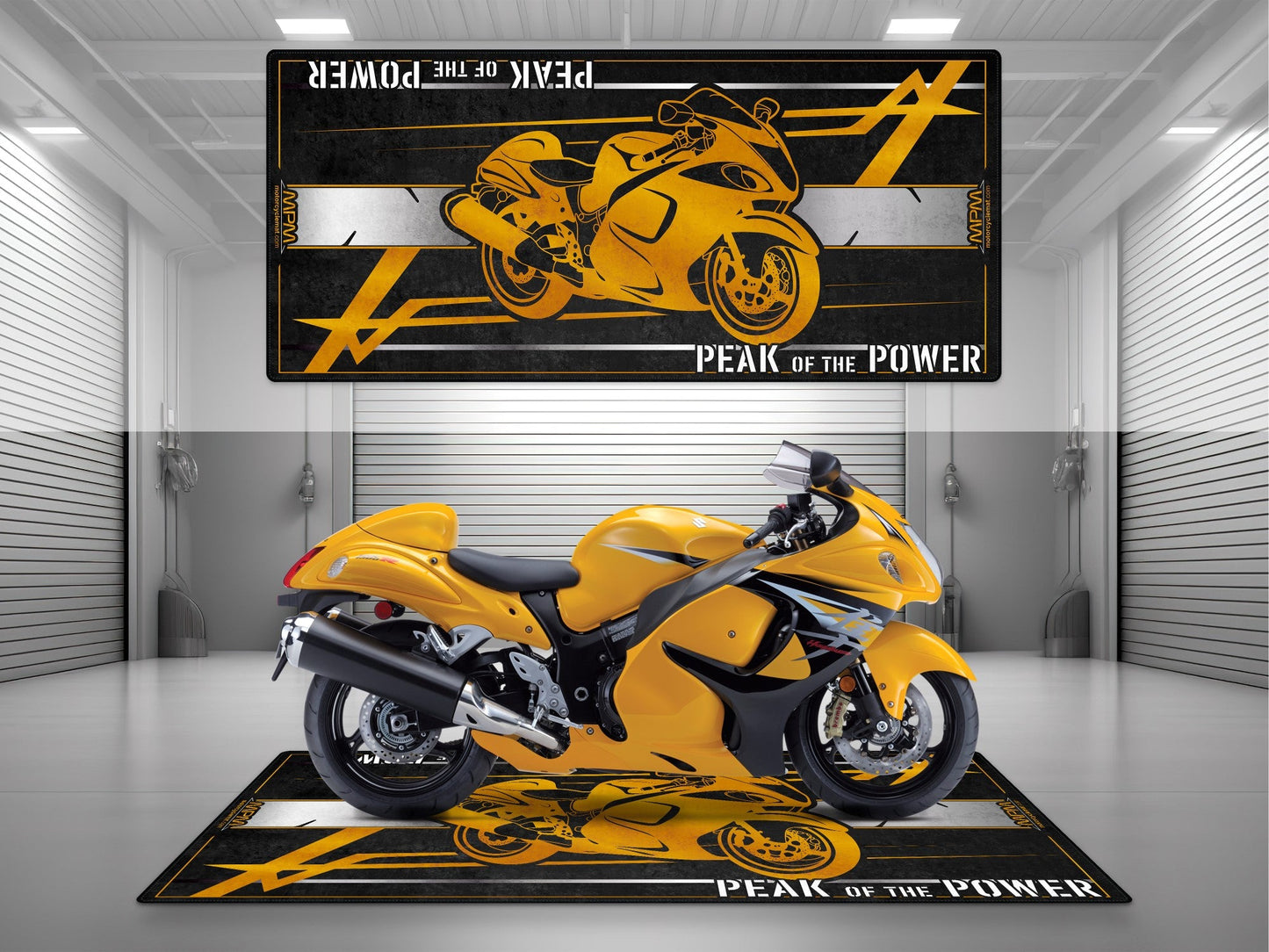 MPM Motorcycle Mat for Suzuki Hayabusa - U101 - Howling Moto
