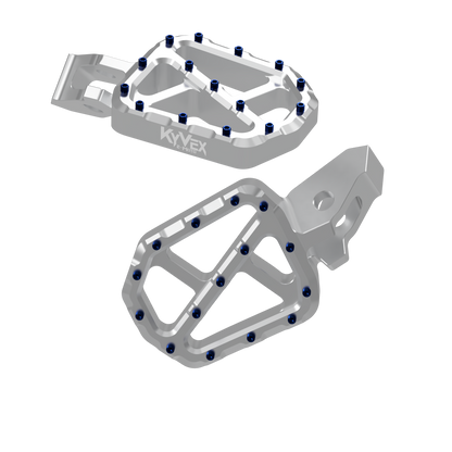 KyVex Billet Wide Foot Pegs - Ultra Bee Compatible