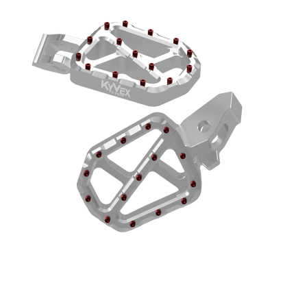 KyVex Billet Wide Foot Pegs - Ultra Bee Compatible