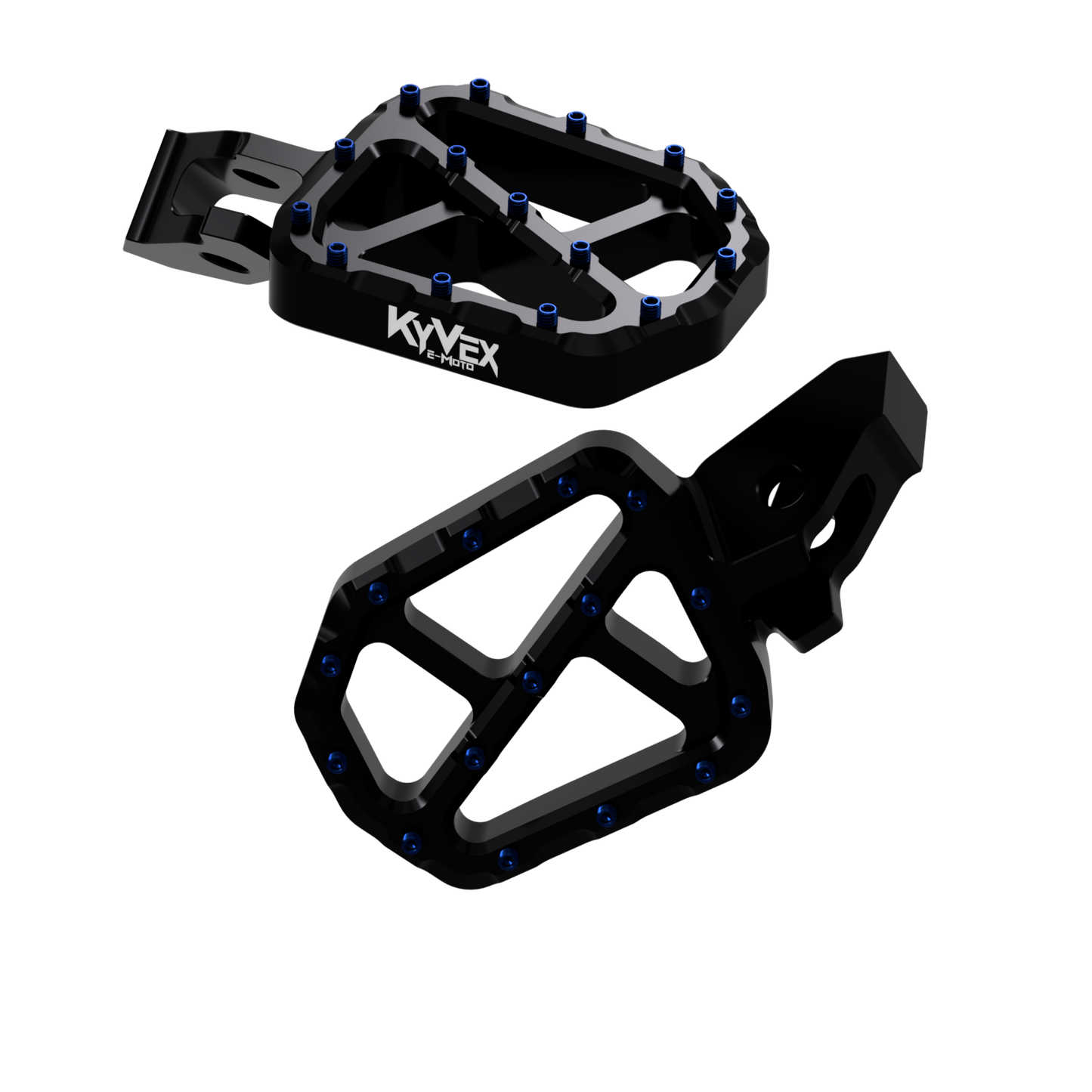 KyVex Billet Wide Foot Pegs - Ultra Bee Compatible