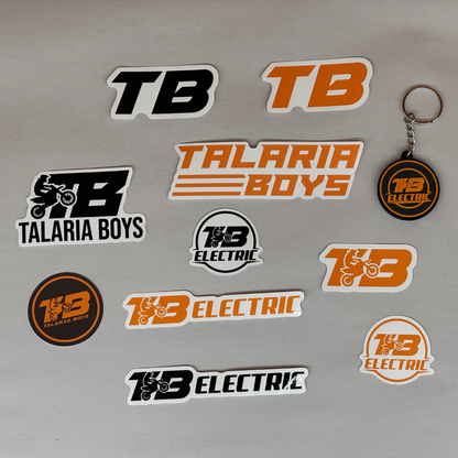 TB Keychain and Sticker Pack