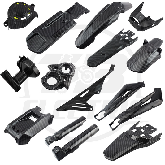 Surron Carbon Fiber Plastics - Howling Moto