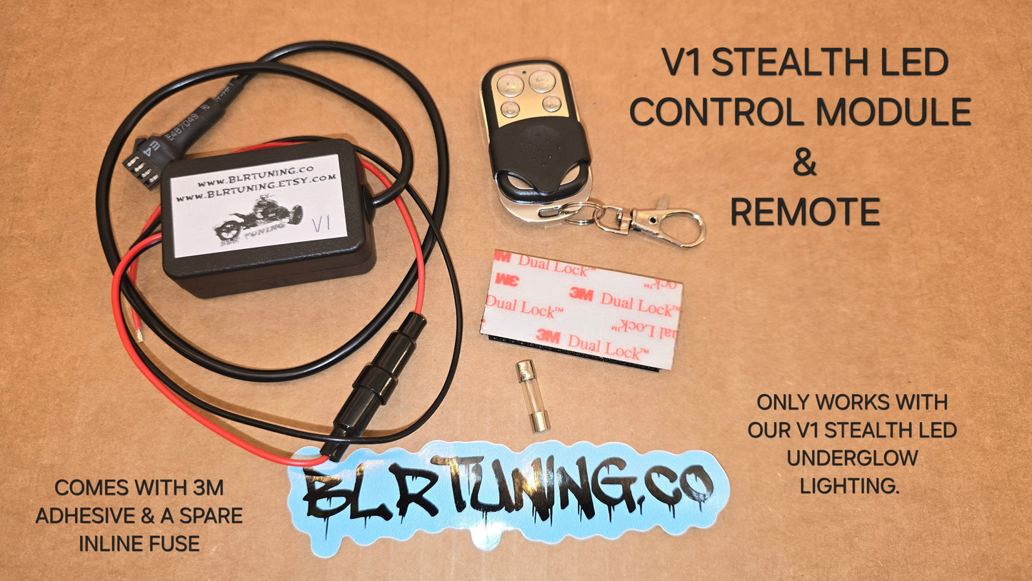 STEALTH LED CONTROL MODULE AND REMOTE - Howling Moto