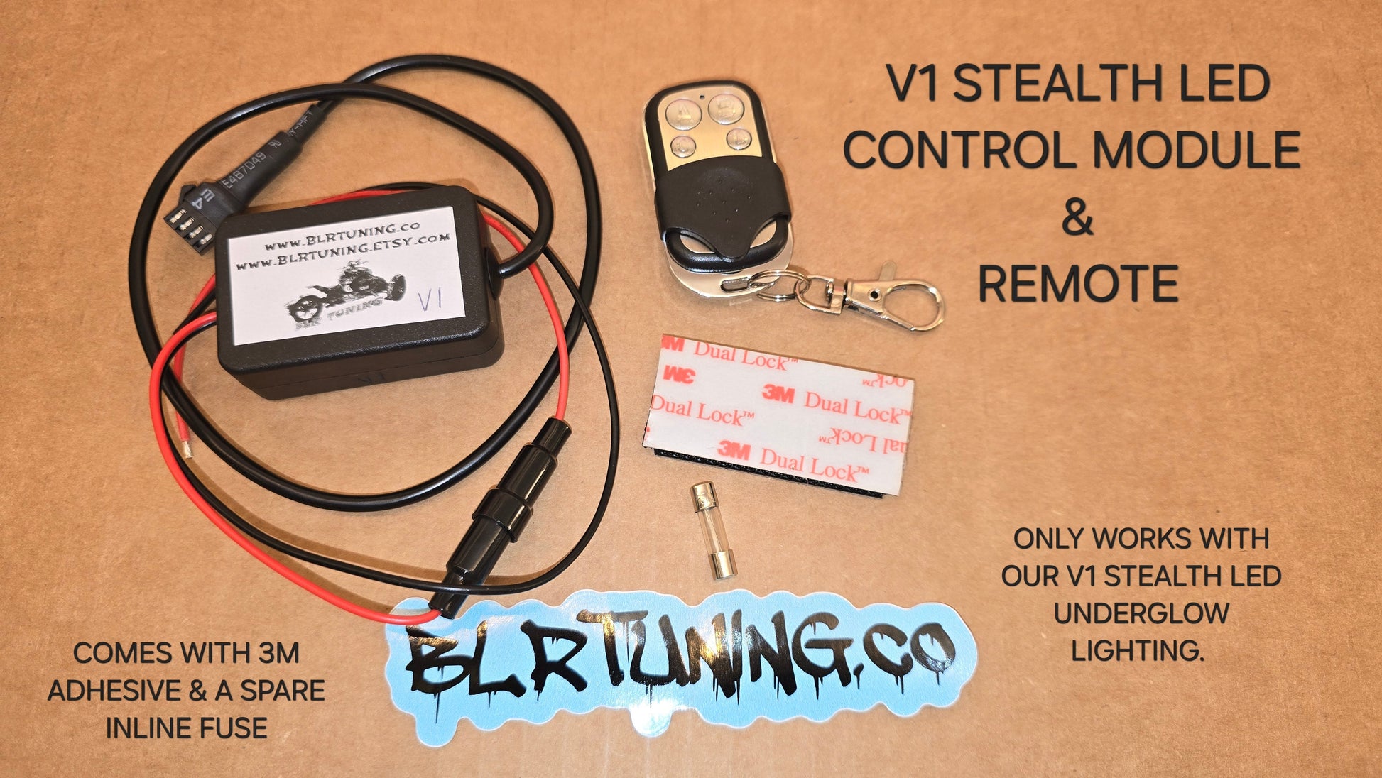 STEALTH LED CONTROL MODULE AND REMOTE - Howling Moto