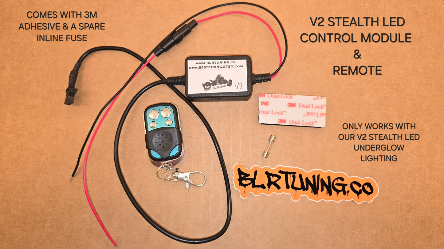 STEALTH LED CONTROL MODULE AND REMOTE - Howling Moto