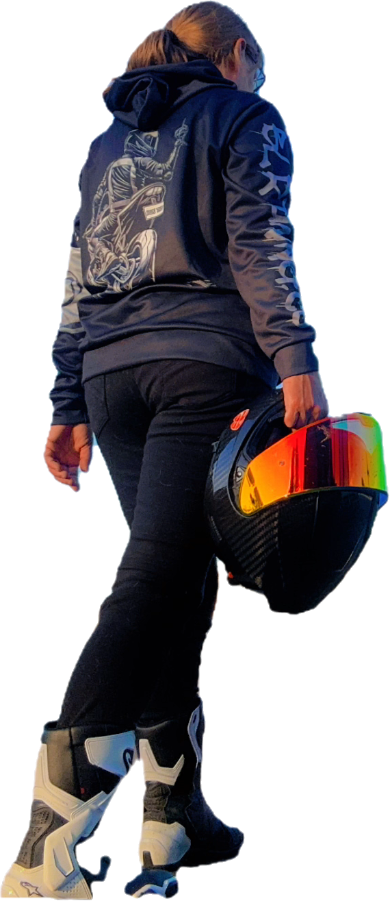 GHOST SHIFT HOODIE BY BLR TUNING - LIGHTWEIGHT BREATHABLE SPORT HOODIE - Howling Moto