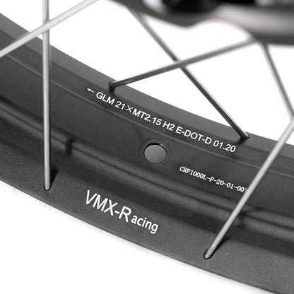 VMX-Racing 21" 18" Rims Fit For Honda Africa Twin CRF1000L 2016-2020 Tubeless Spoke Wheels - Howling Moto