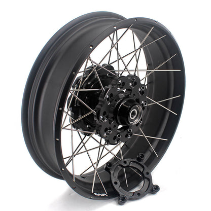 VMX 2.5*19 & 4.25*17 Tubeless Wheels Set Fit For Honda CB500X 2019-2021 Black Hub & Rim - Howling Moto