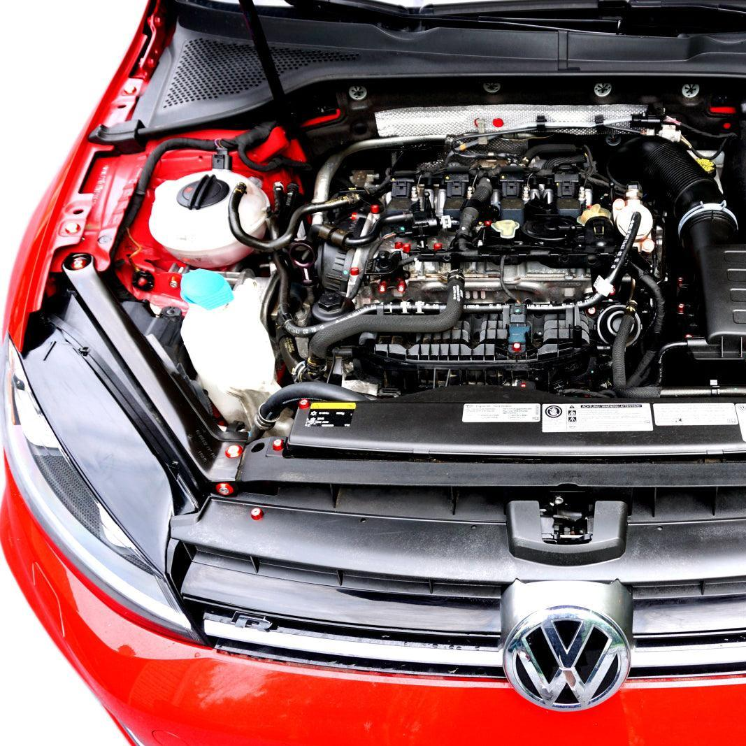 ZSPEC Stage-3 Dress Up Bolts® Fastener Kit for '15+ VW Golf R MK7, Stainless & Billet - Howling Moto
