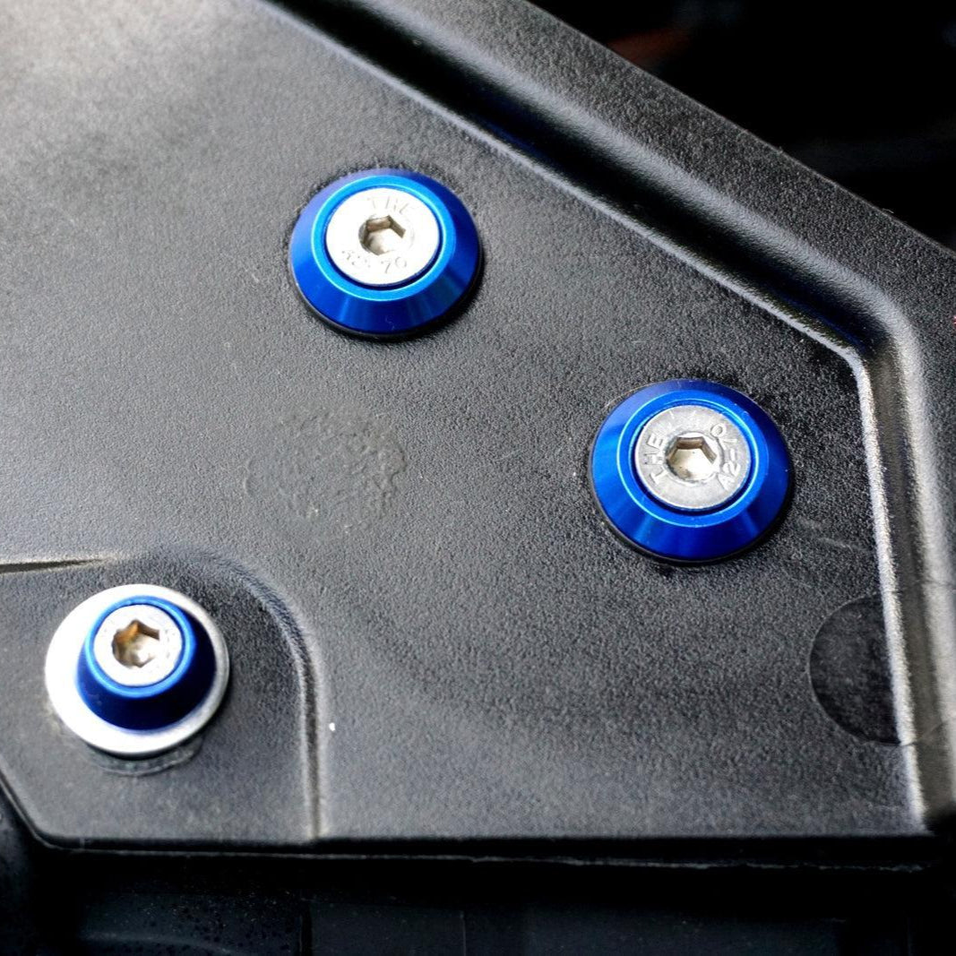 ZSPEC Stage-1 Dress Up Bolts® Fastener Kit for '06-09 VW Golf R32 MK5, Stainless & Billet - Howling Moto