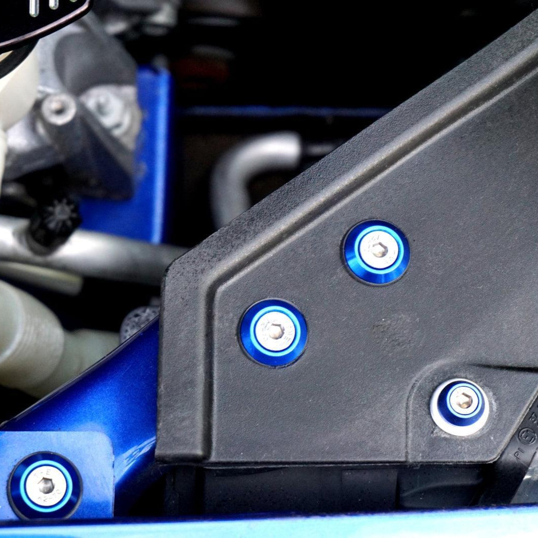 ZSPEC Stage-1 Dress Up Bolts® Fastener Kit for '06-09 VW Golf R32 MK5, Stainless & Billet - Howling Moto