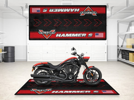 MPM Motorcycle Mat for Victory Hammer S - MM7311 - Howling Moto