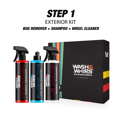 WASH&WHIPS 3-Step Car Care System - Howling Moto