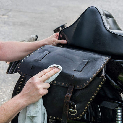 WASH&WHIPS MotoPro Motorcycle Detailing Kit - Bug Remover, Leather Care, Ceramic Spray - Howling Moto