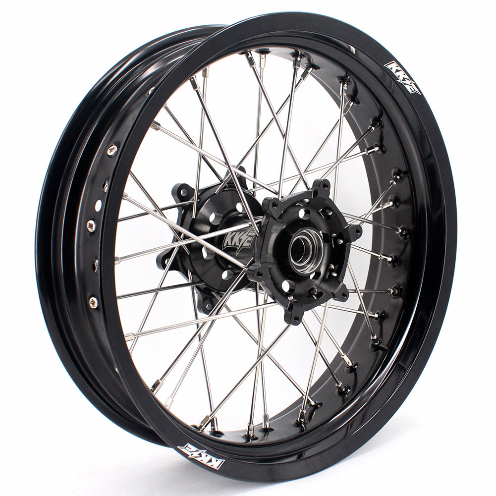 KKE 3.5 & 4.25 Wheels for Yamaha WR250F 2001 WR450F 2003-2018 Black - Howling Moto