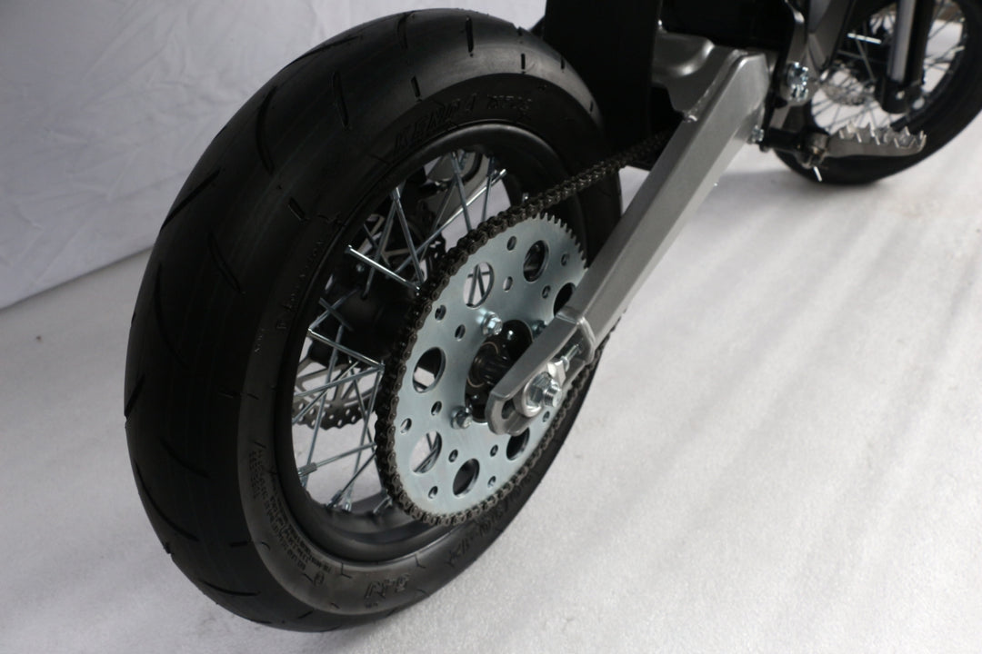 ETM RTR 12-Inch Supermoto Wheel Set with Kenda Tires & Rotors