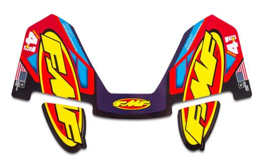 FMF Fctry 4.1 RCT Replacement Wrap Decal 014841 - Howling Moto