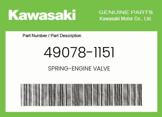 KAWASAKI ENGINE - SPRING VALVE