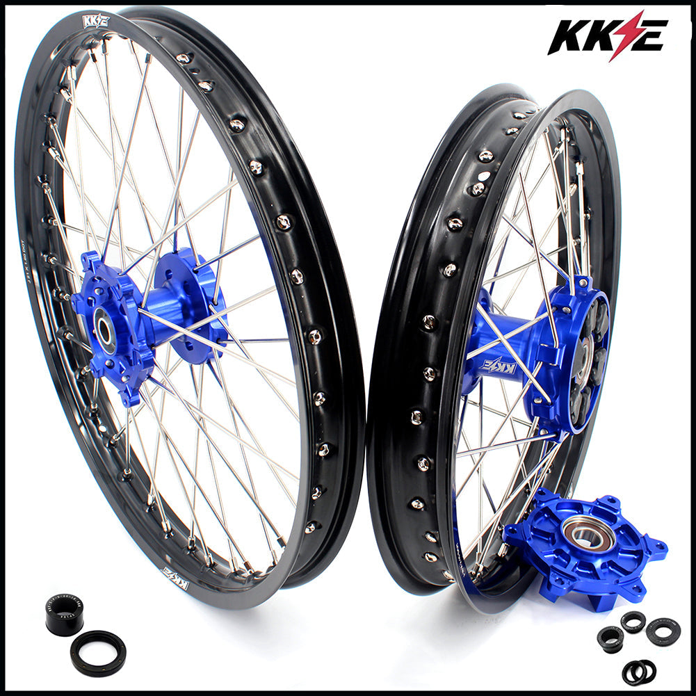 KKE 21 & 18 Cush Drive Rims for YAMAHA WR250F 2001-2018 WR450F 2003-2018 - Howling Moto