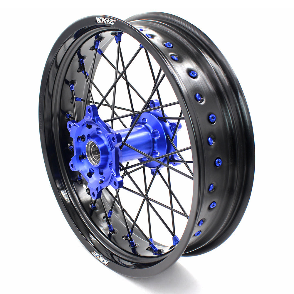 KKE 3.5/4.25*17" Supermoto Wheels For SUZUKI DRZ400 DRZ400E DRZ400S