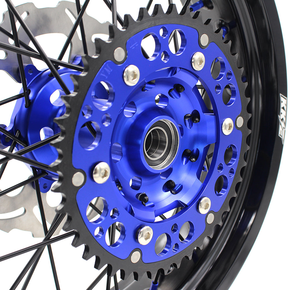 KKE 3.5/4.25 Supermoto Spoked Wheels For SUZUKI DRZ400SM 2005-2024 Dirtbikes