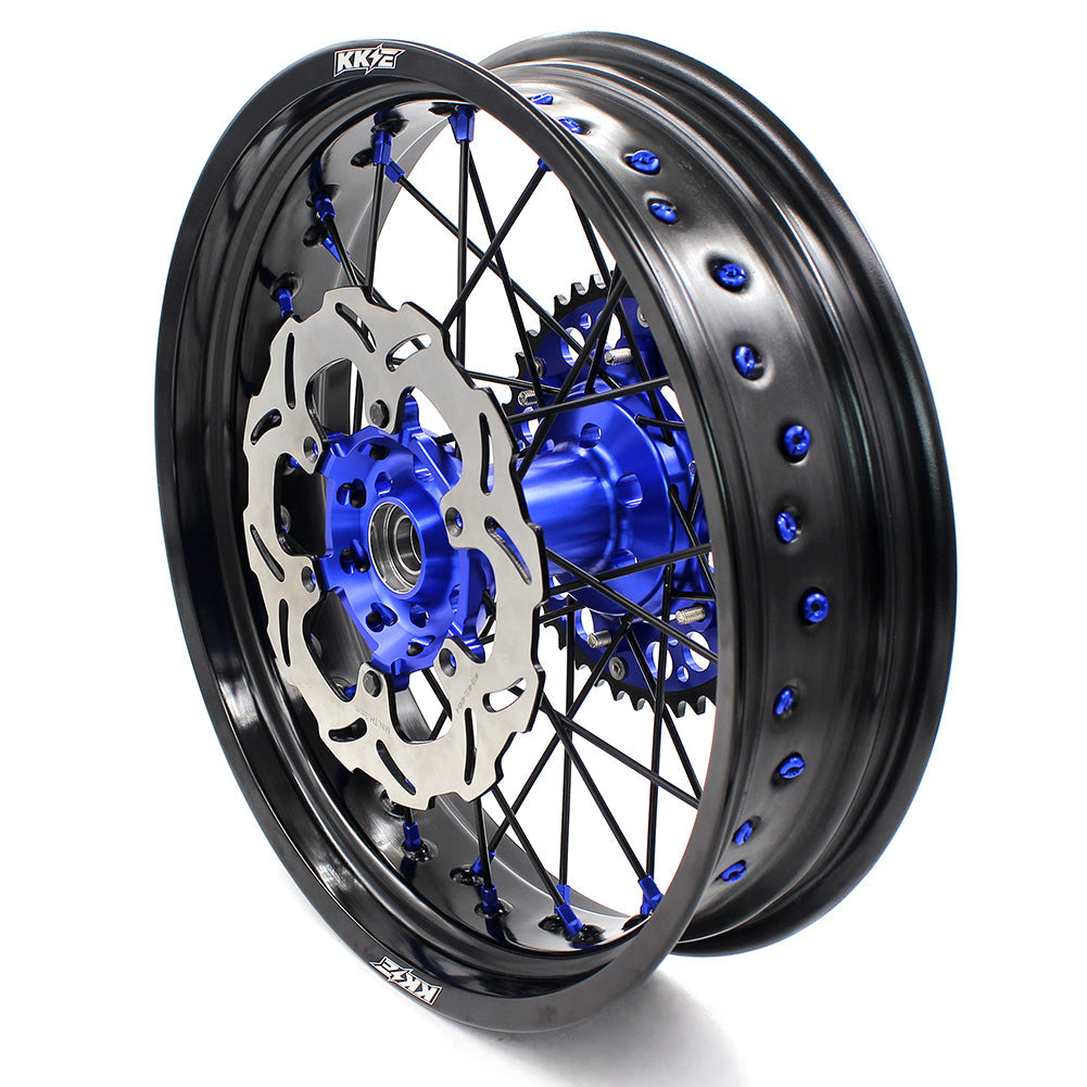 KKE 3.5/4.25*17" Supermoto Wheels For SUZUKI DRZ400 DRZ400E DRZ400S