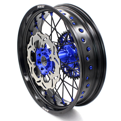 KKE 3.5/4.25*17" Supermoto Wheels For SUZUKI DRZ400 DRZ400E DRZ400S