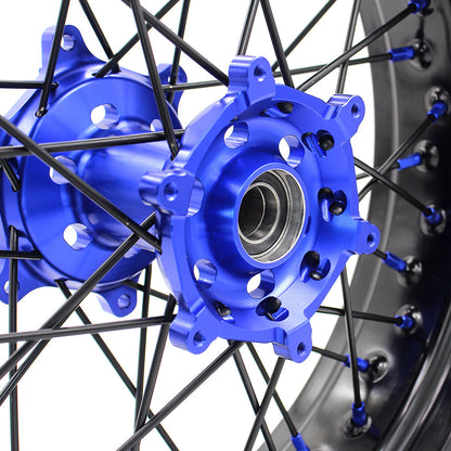 KKE 3.5/4.25*17" Supermoto Wheels For SUZUKI DRZ400 DRZ400E DRZ400S