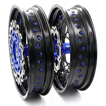 KKE 3.5/4.25*17" Supermoto Wheels For SUZUKI DRZ400 DRZ400E DRZ400S