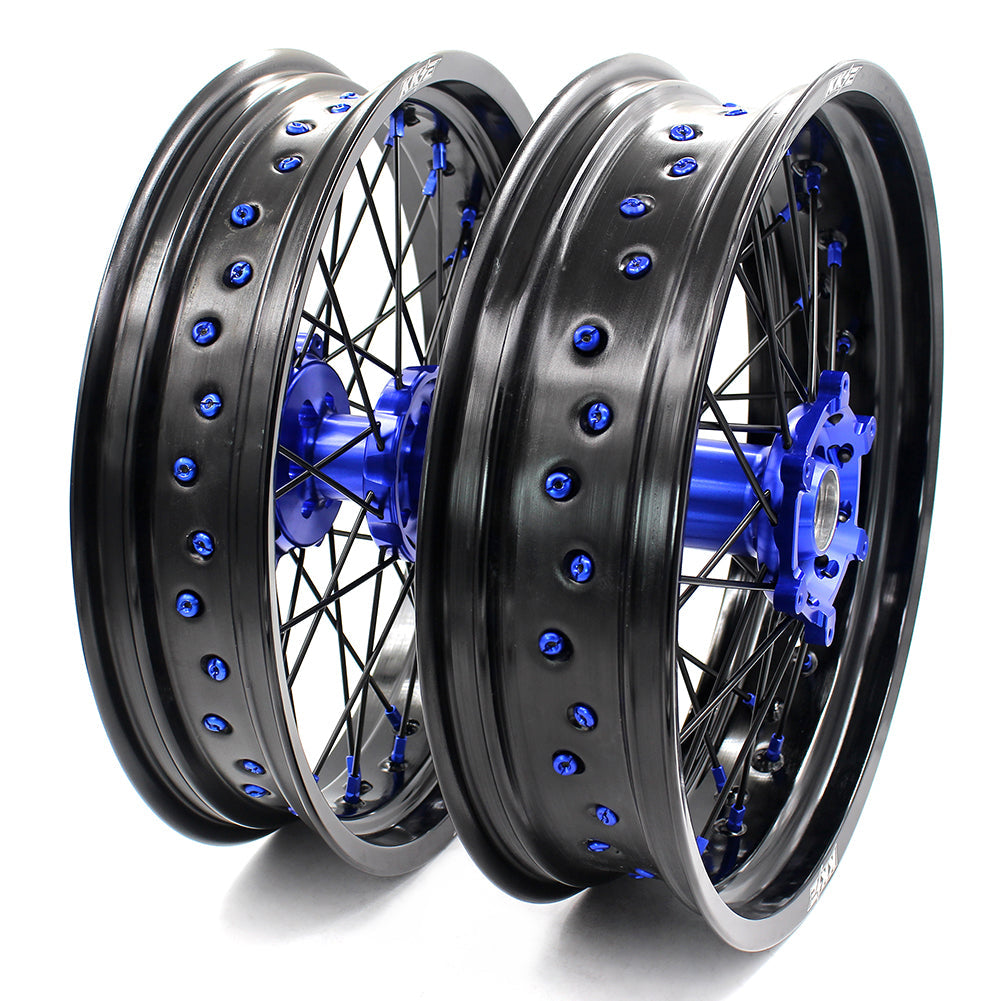 KKE 3.5/4.25*17" Supermoto Wheels For SUZUKI DRZ400 DRZ400E DRZ400S