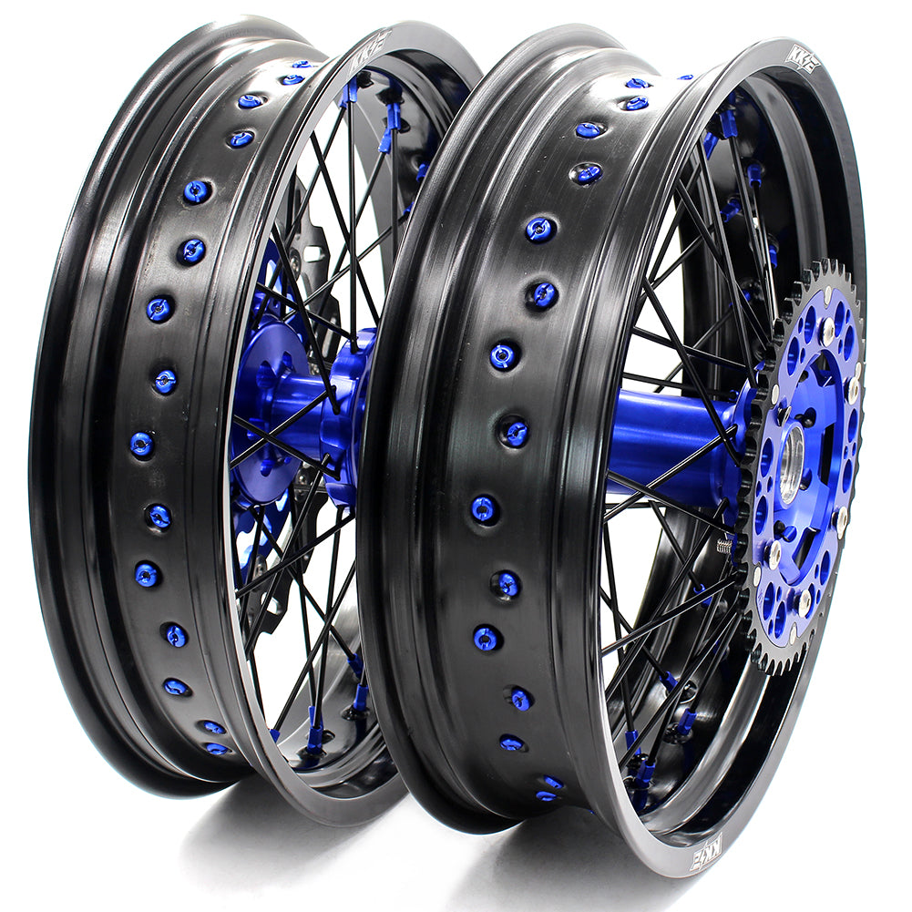 KKE 3.5/4.25*17" Supermoto Wheels For SUZUKI DRZ400 DRZ400E DRZ400S