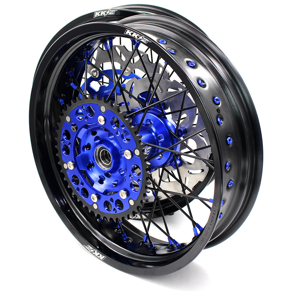 KKE 3.5/4.25*17" Supermoto Wheels For SUZUKI DRZ400 DRZ400E DRZ400S